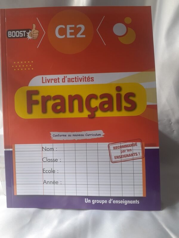 BOOST Livret d'activités Français, CE2